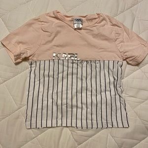 Girls Karl Lagerfeld tee